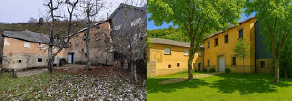 Casa rústica/casa de pueblo en venta en VILLABLINO, El Villar de Santiago, León