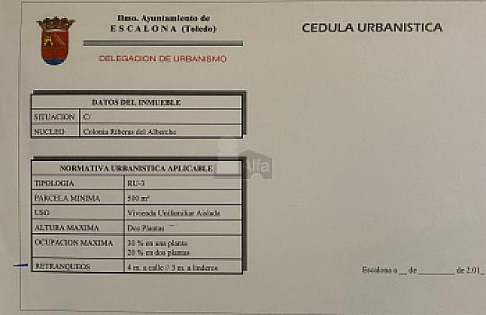 Urbanizable en venta en Escalona, Toledo